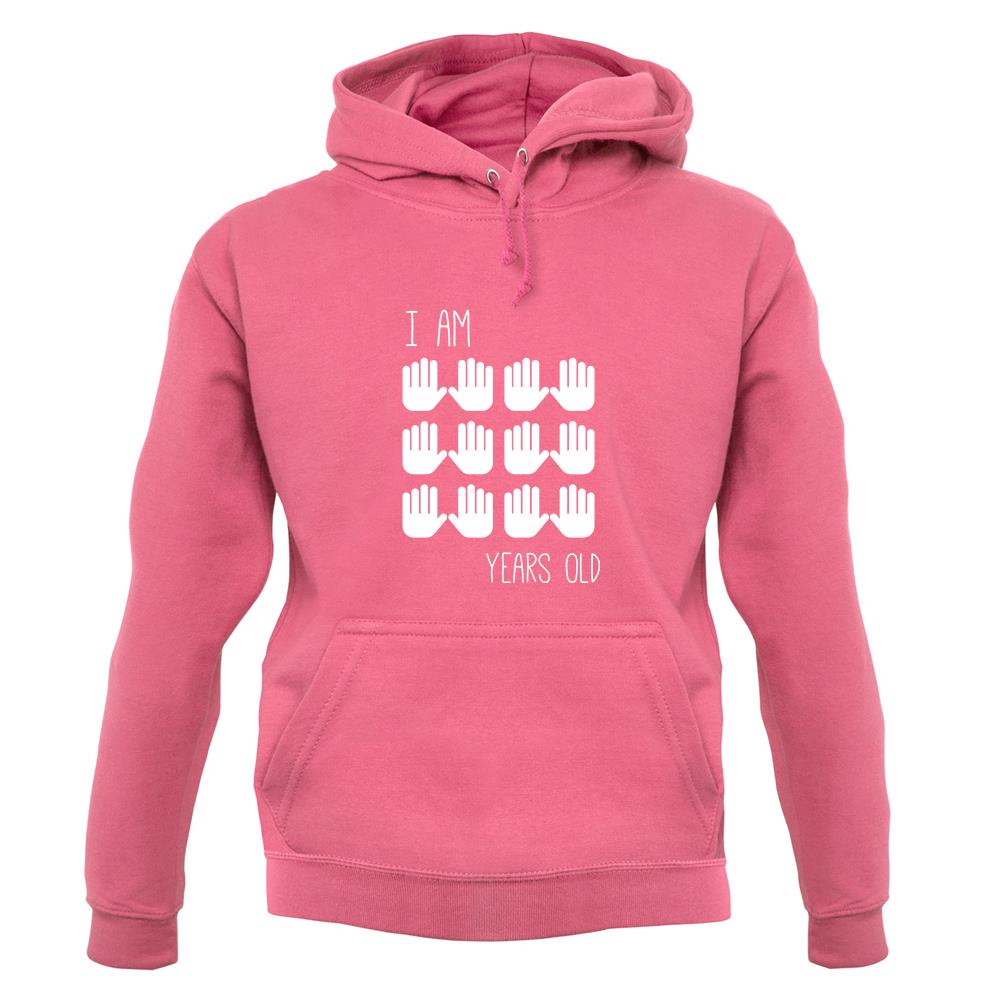 I Am 60 Years Old (Hands) unisex hoodie I Am 60 Years Old (Hands) unisex hoodie