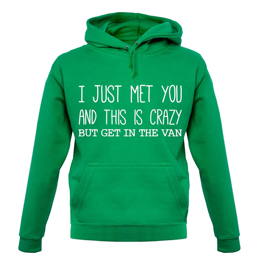 I Just Met You And This Is Crazy But Get In The Van unisex hoodie I Just Met You And This Is Crazy But Get In The Van unisex hoodie
