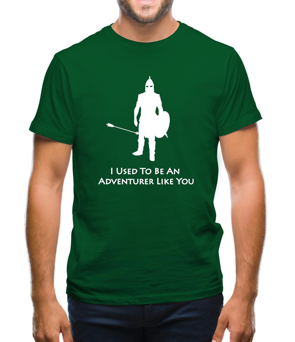 I Used To Be An Adventurer Like You Mens T-Shirt I Used To Be An Adventurer Like You Mens T-Shirt
