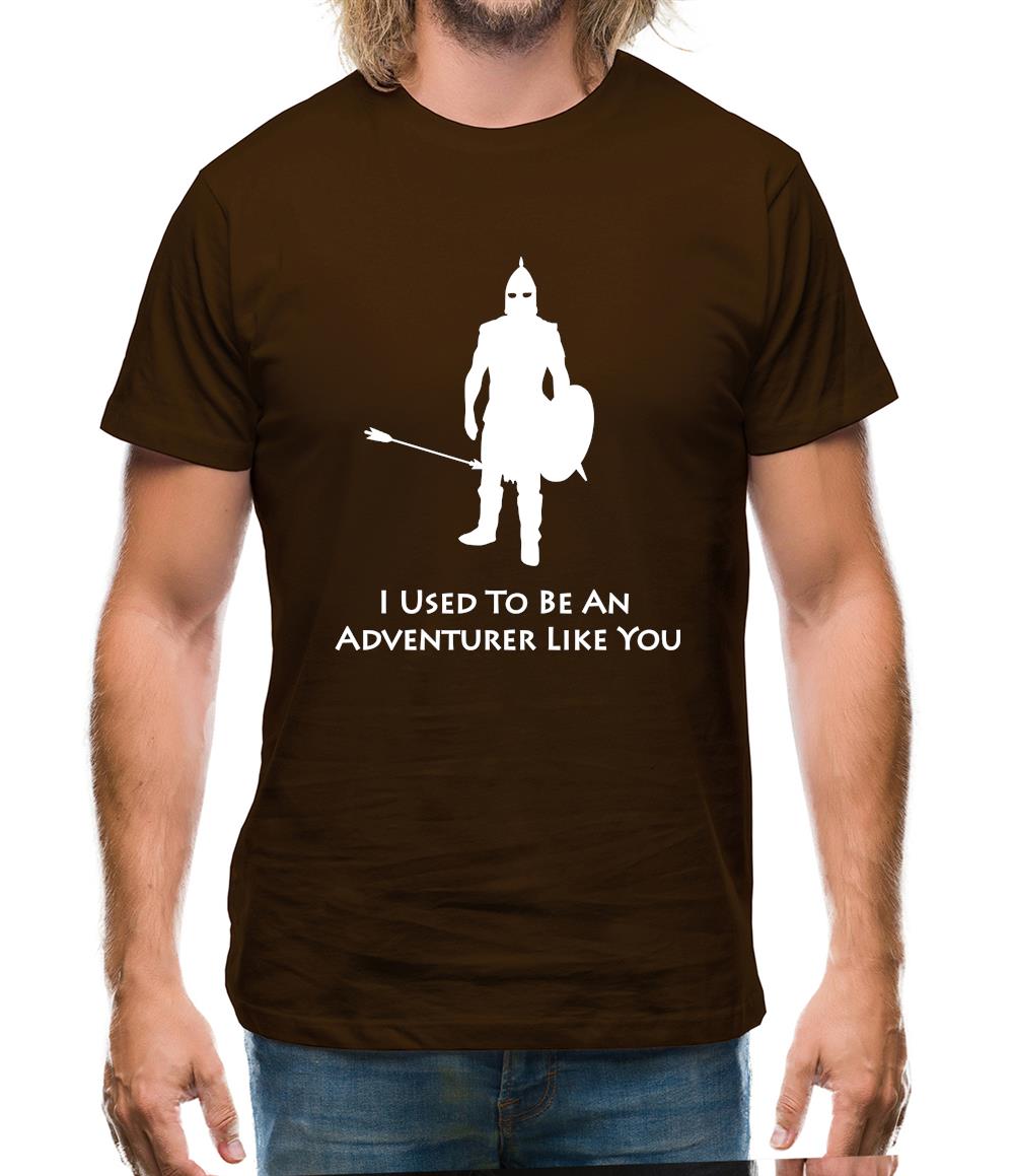 I Used To Be An Adventurer Like You Mens T-Shirt I Used To Be An Adventurer Like You Mens T-Shirt
