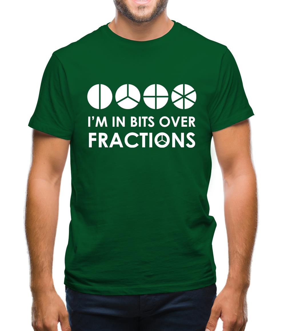 I'm In Bits Over Fractions Mens T-Shirt I'm In Bits Over Fractions Mens T-Shirt