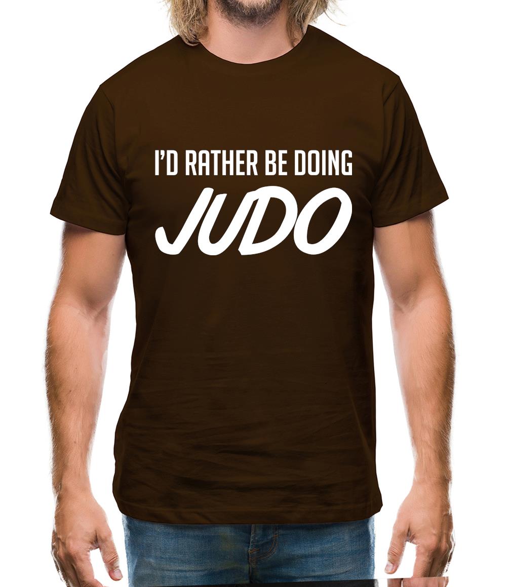 I'd Rather Be Doing Judo Mens T-Shirt I'd Rather Be Doing Judo Mens T-Shirt