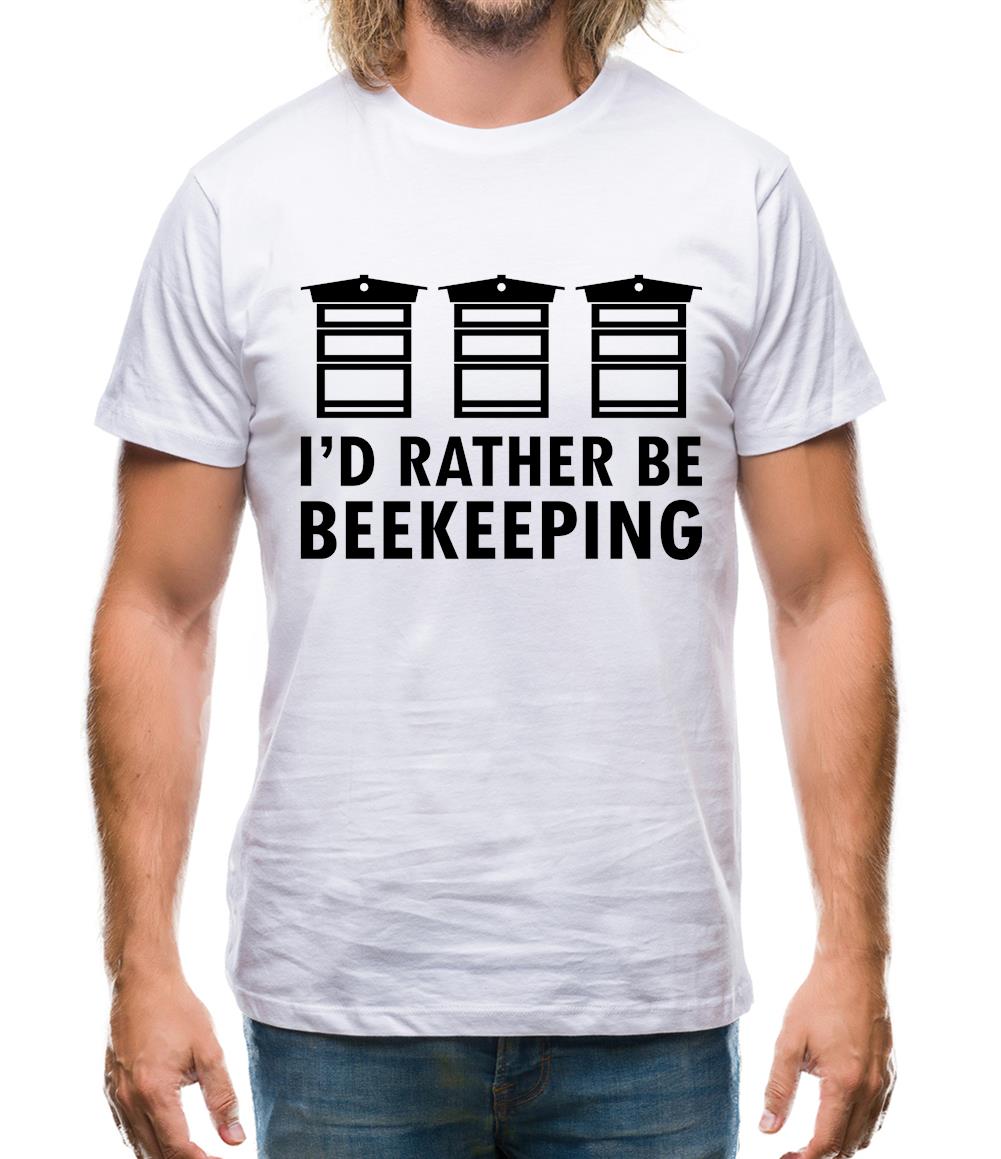 I'd Rather Be Beekeeping Mens T-Shirt I'd Rather Be Beekeeping Mens T-Shirt