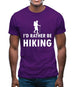 I'd Rather Be Hiking Mens T-Shirt I'd Rather Be Hiking Mens T-Shirt