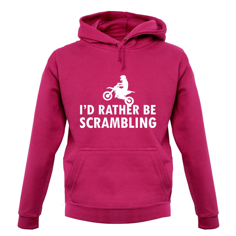 I'd Rather Be Scrambling unisex hoodie I'd Rather Be Scrambling unisex hoodie