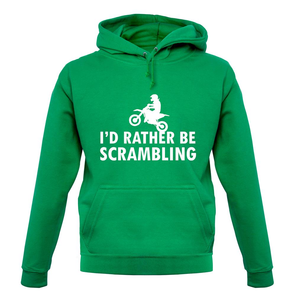 I'd Rather Be Scrambling unisex hoodie I'd Rather Be Scrambling unisex hoodie