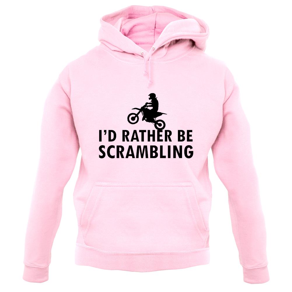 I'd Rather Be Scrambling unisex hoodie I'd Rather Be Scrambling unisex hoodie