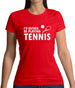 I'd Rather Be Playing Tennis Womens T-Shirt I'd Rather Be Playing Tennis Womens T-Shirt