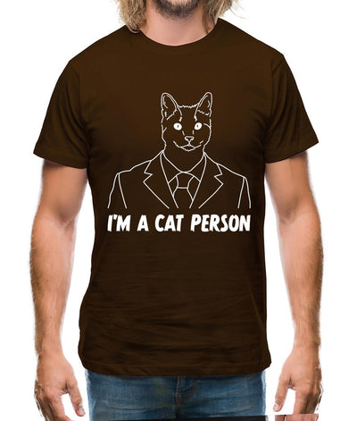 I'm A Cat Person Mens T-Shirt