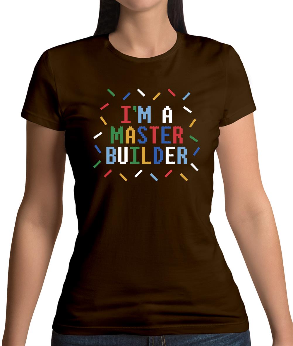 Master Builder Colour Womens T-Shirt Master Builder Colour Womens T-Shirt