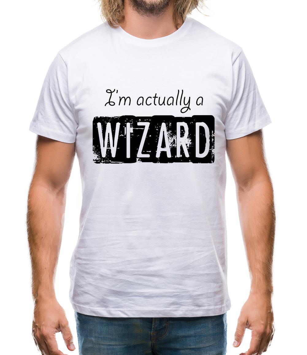 I'm Actually A Wizard Mens T-Shirt I'm Actually A Wizard Mens T-Shirt
