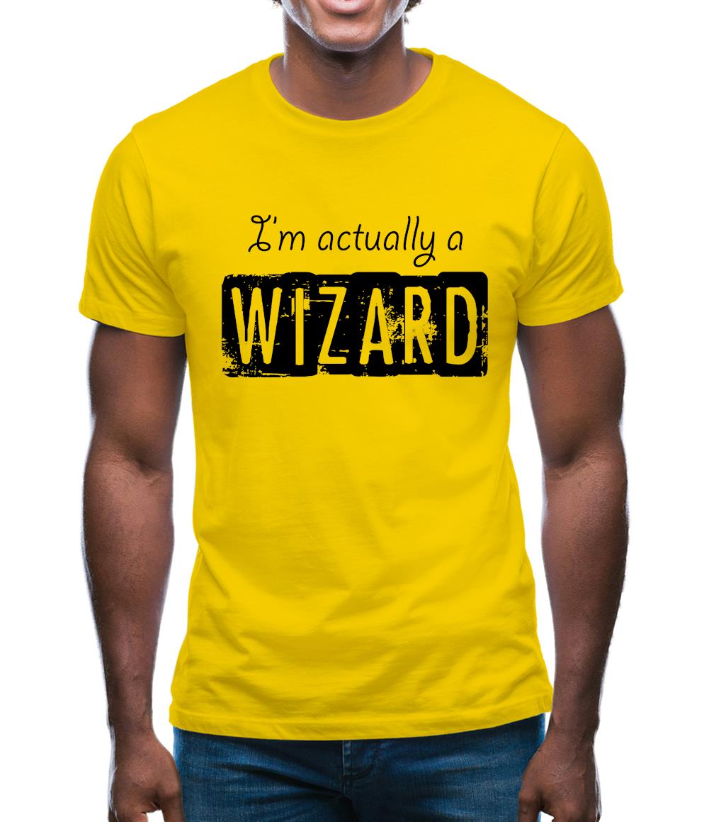 I'm Actually A Wizard Mens T-Shirt I'm Actually A Wizard Mens T-Shirt