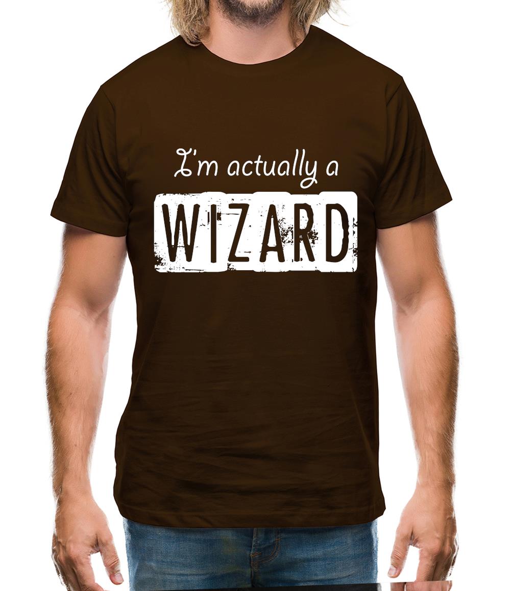 I'm Actually A Wizard Mens T-Shirt I'm Actually A Wizard Mens T-Shirt