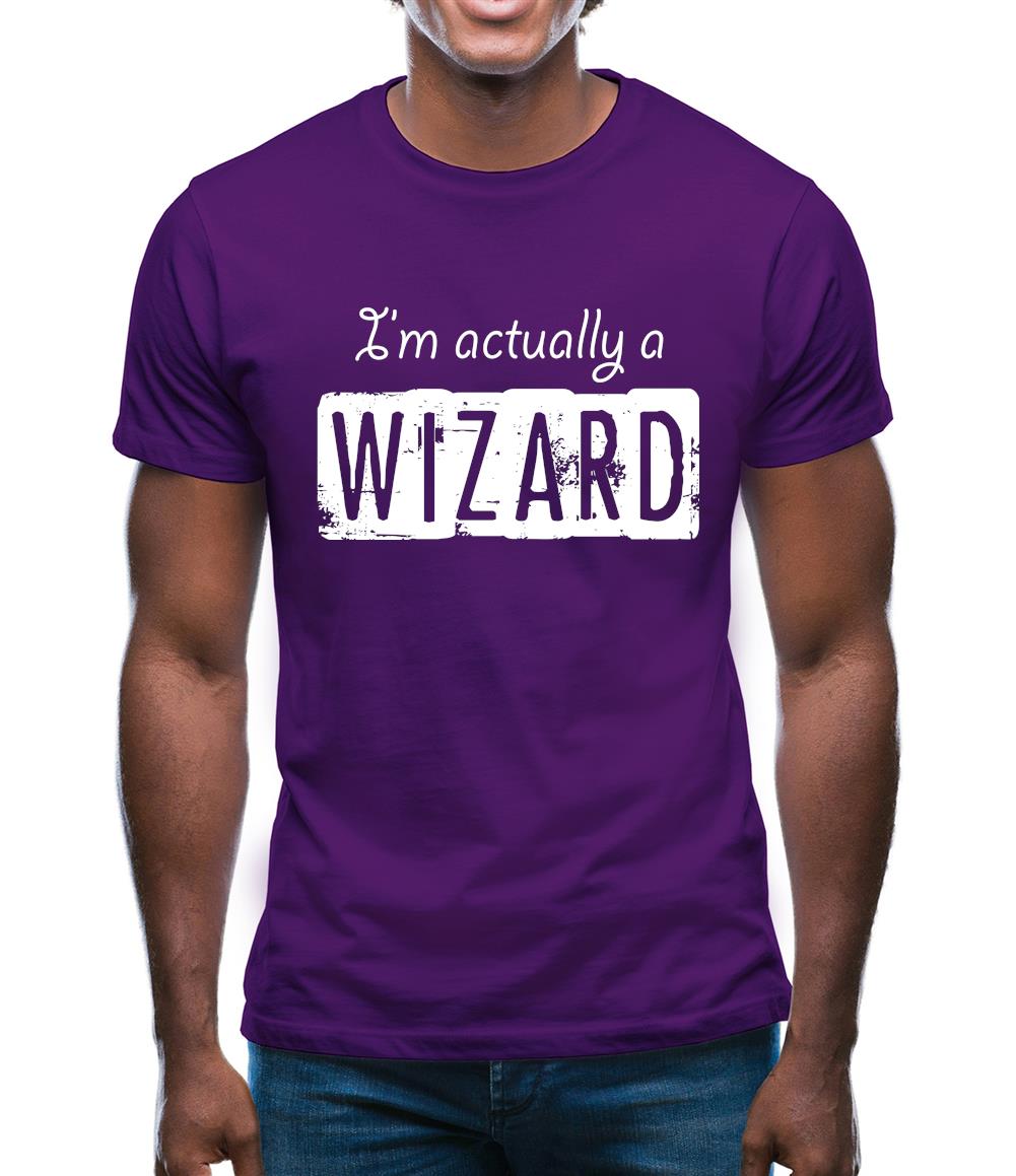 I'm Actually A Wizard Mens T-Shirt I'm Actually A Wizard Mens T-Shirt