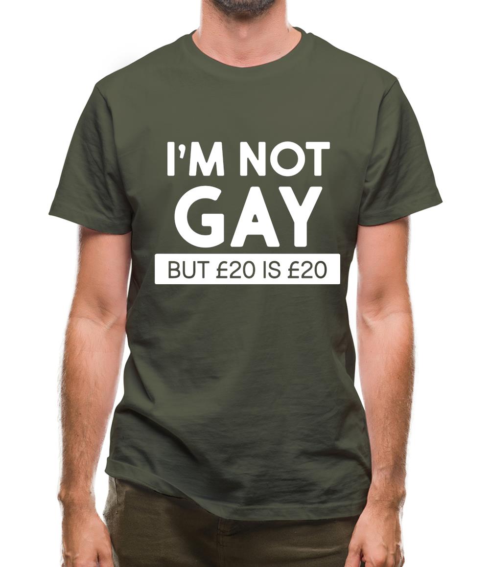 I'm Not Gay Mens T-Shirt I'm Not Gay Mens T-Shirt