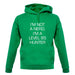 I'm Not A Nerd, I'm A Level 85 Hunter unisex hoodie I'm Not A Nerd, I'm A Level 85 Hunter unisex hoodie