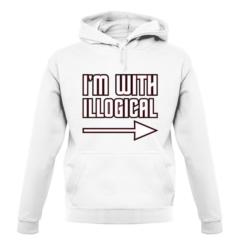 I'm With Illogical unisex hoodie I'm With Illogical unisex hoodie