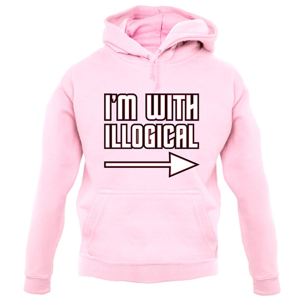 I'm With Illogical unisex hoodie I'm With Illogical unisex hoodie