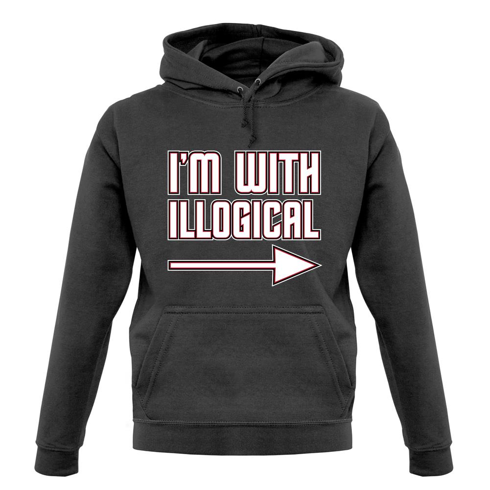 I'm With Illogical unisex hoodie I'm With Illogical unisex hoodie