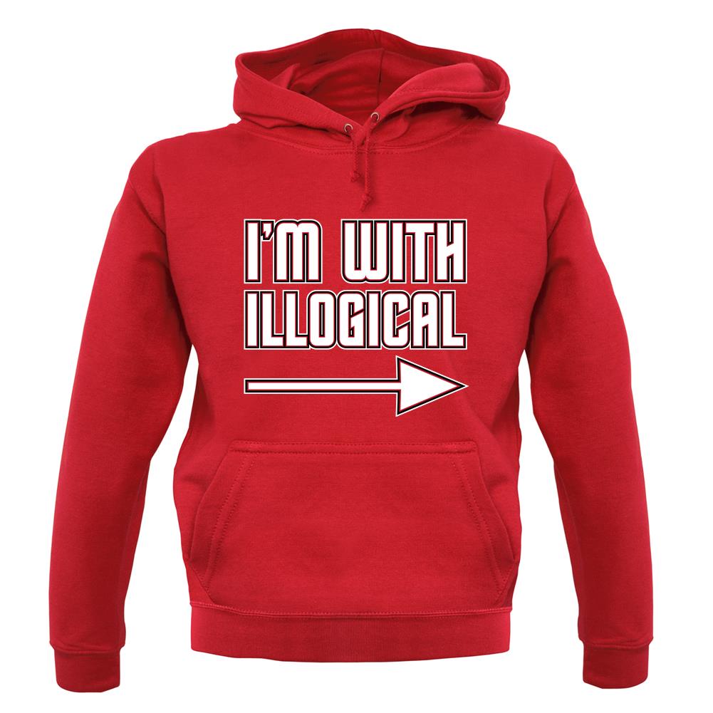 I'm With Illogical unisex hoodie I'm With Illogical unisex hoodie