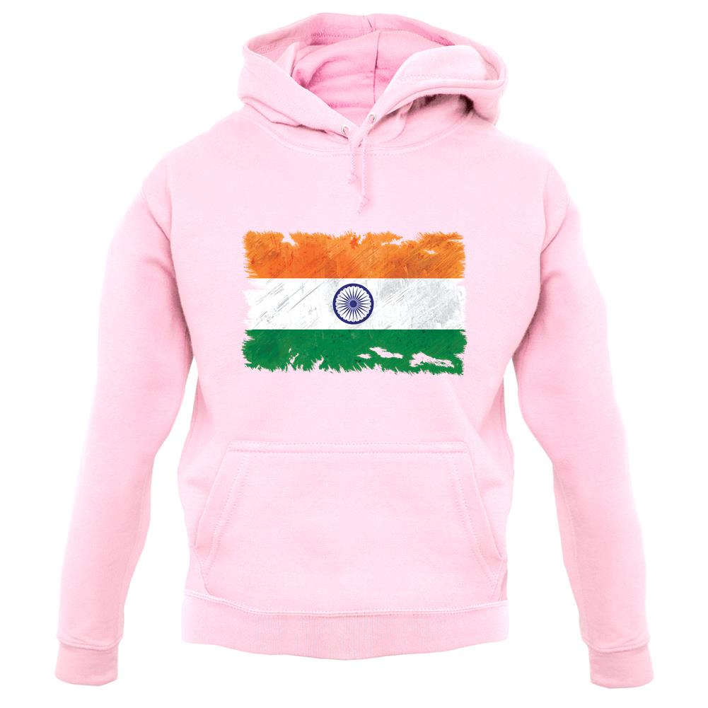 India Grunge Style Flag unisex hoodie India Grunge Style Flag unisex hoodie