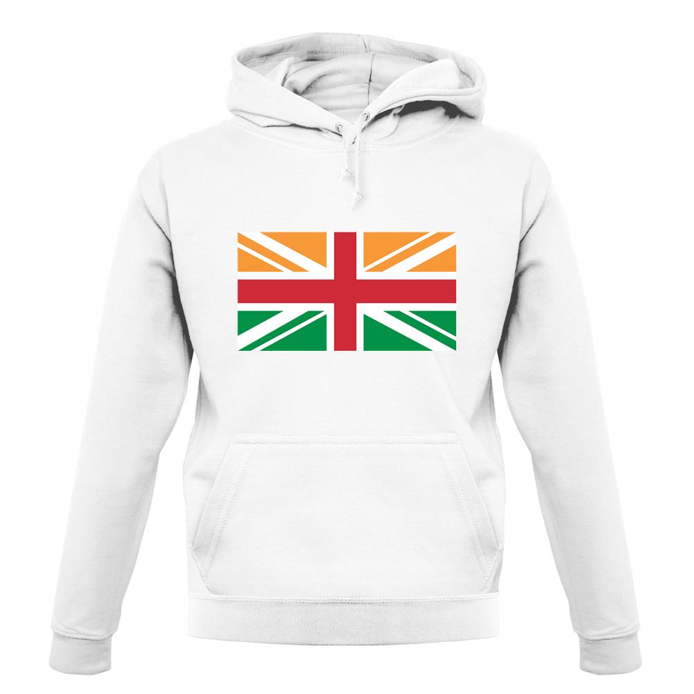 Indian Union Jack Flag unisex hoodie Indian Union Jack Flag unisex hoodie