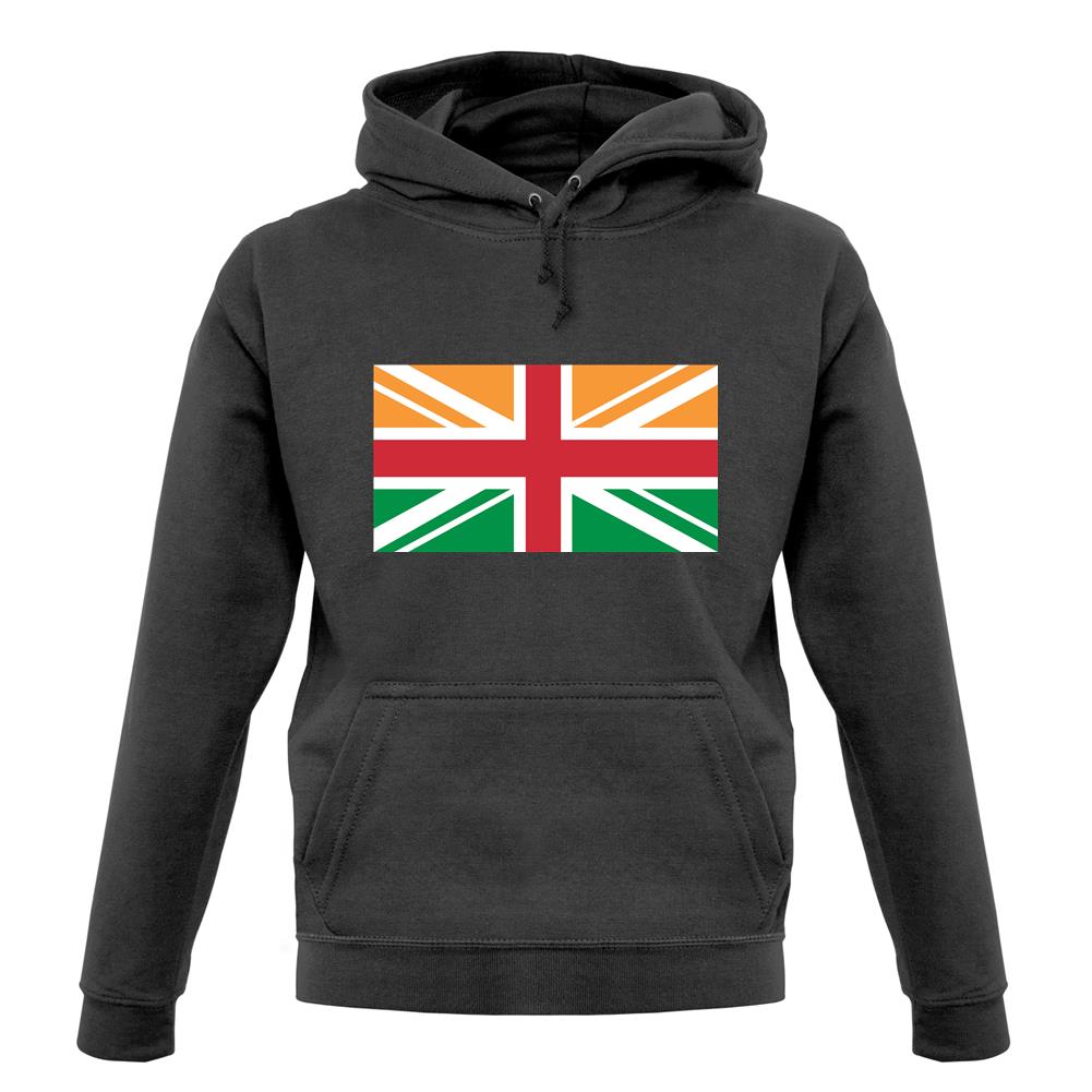 Indian Union Jack Flag unisex hoodie Indian Union Jack Flag unisex hoodie