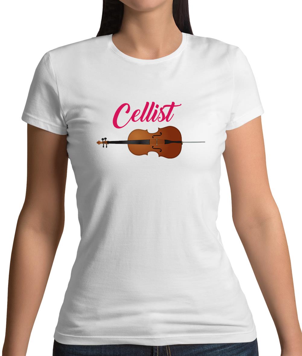 Cellist Womens T-Shirt Cellist Womens T-Shirt