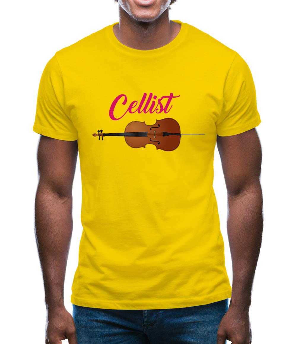 Cellist Mens T-Shirt Cellist Mens T-Shirt