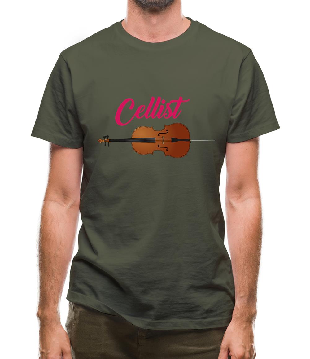 Cellist Mens T-Shirt Cellist Mens T-Shirt