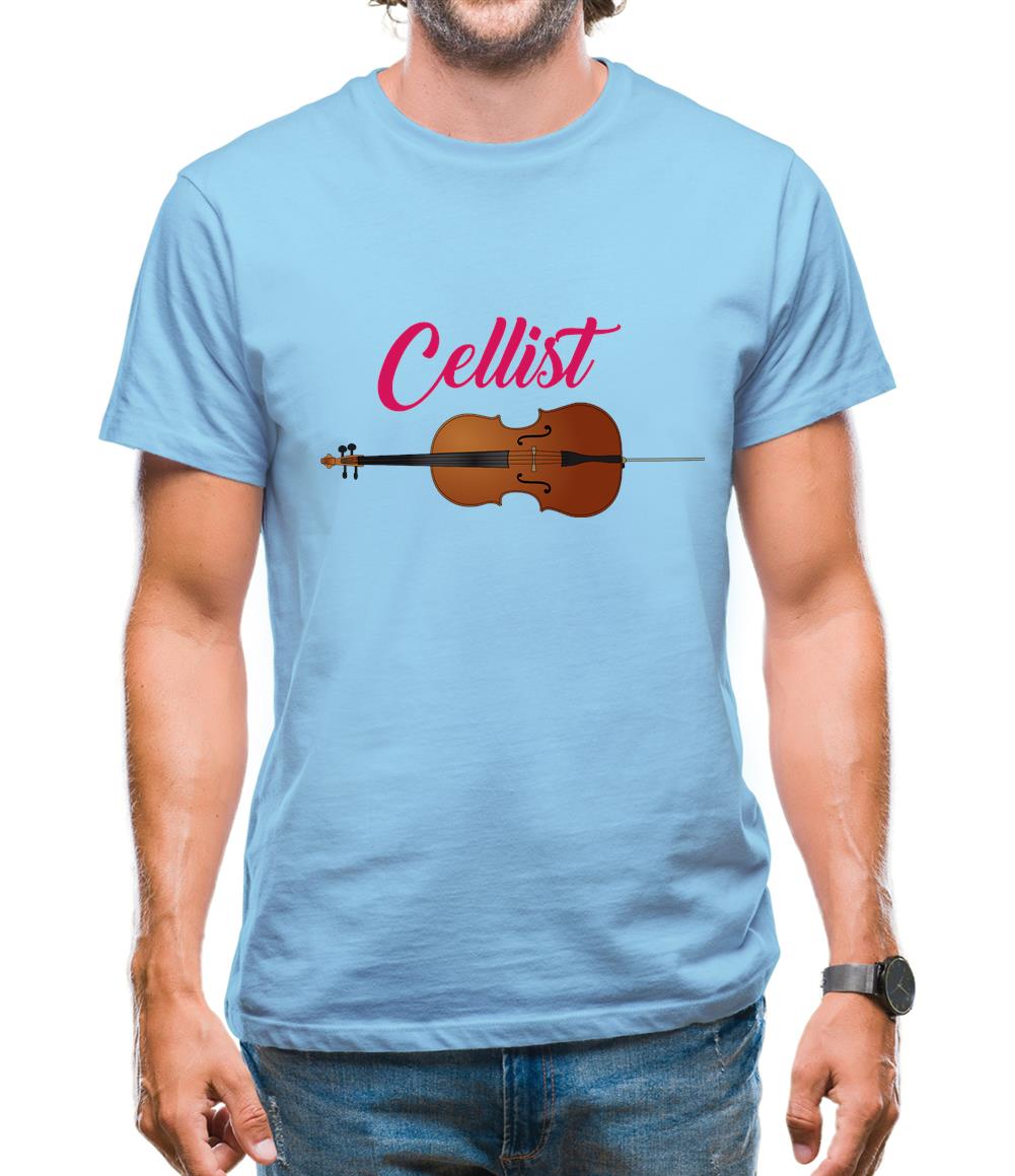 Cellist Mens T-Shirt Cellist Mens T-Shirt