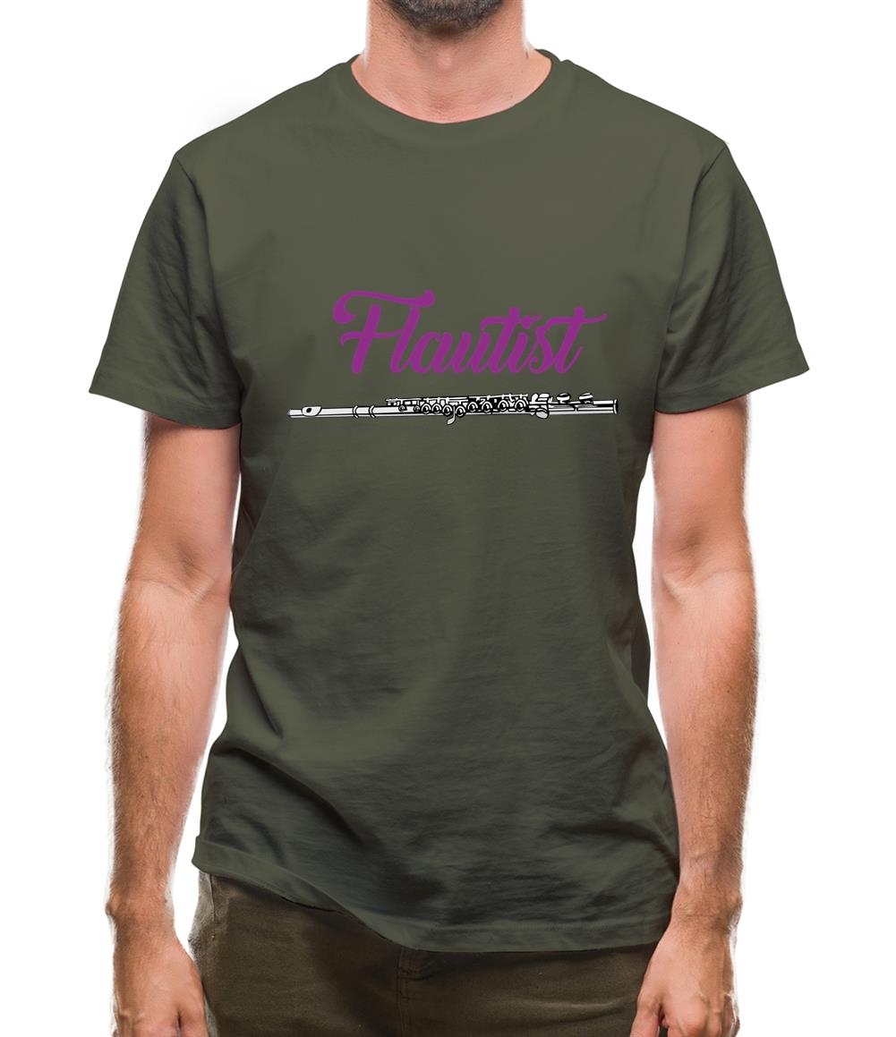 Flautist Mens T-Shirt Flautist Mens T-Shirt