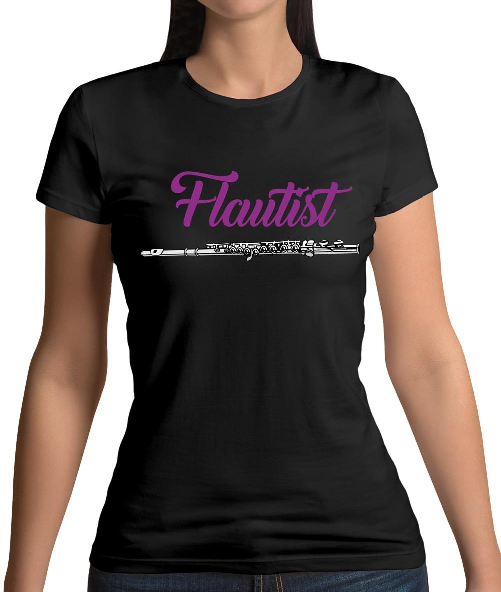 Flautist Womens T-Shirt Flautist Womens T-Shirt