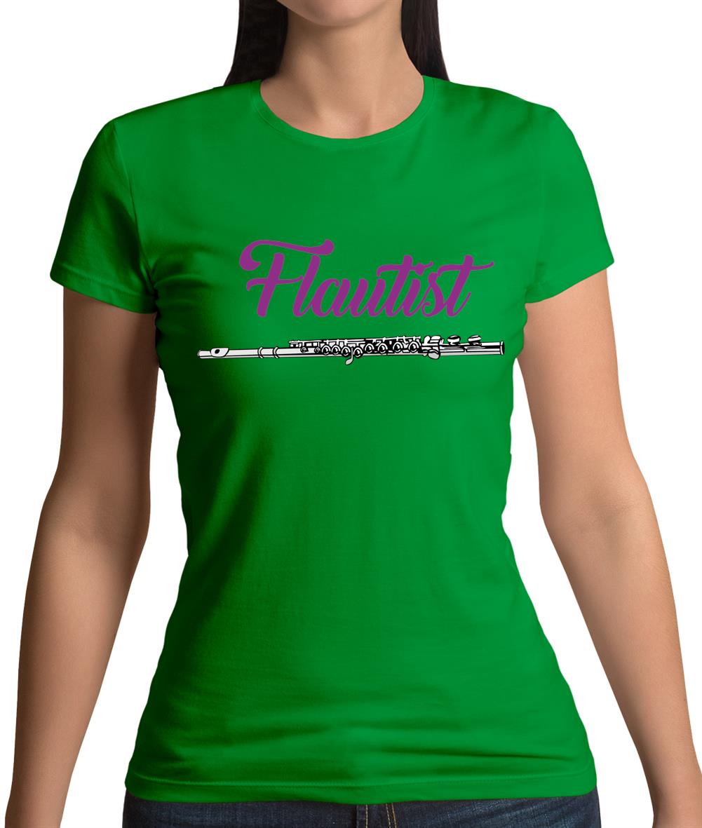 Flautist Womens T-Shirt Flautist Womens T-Shirt