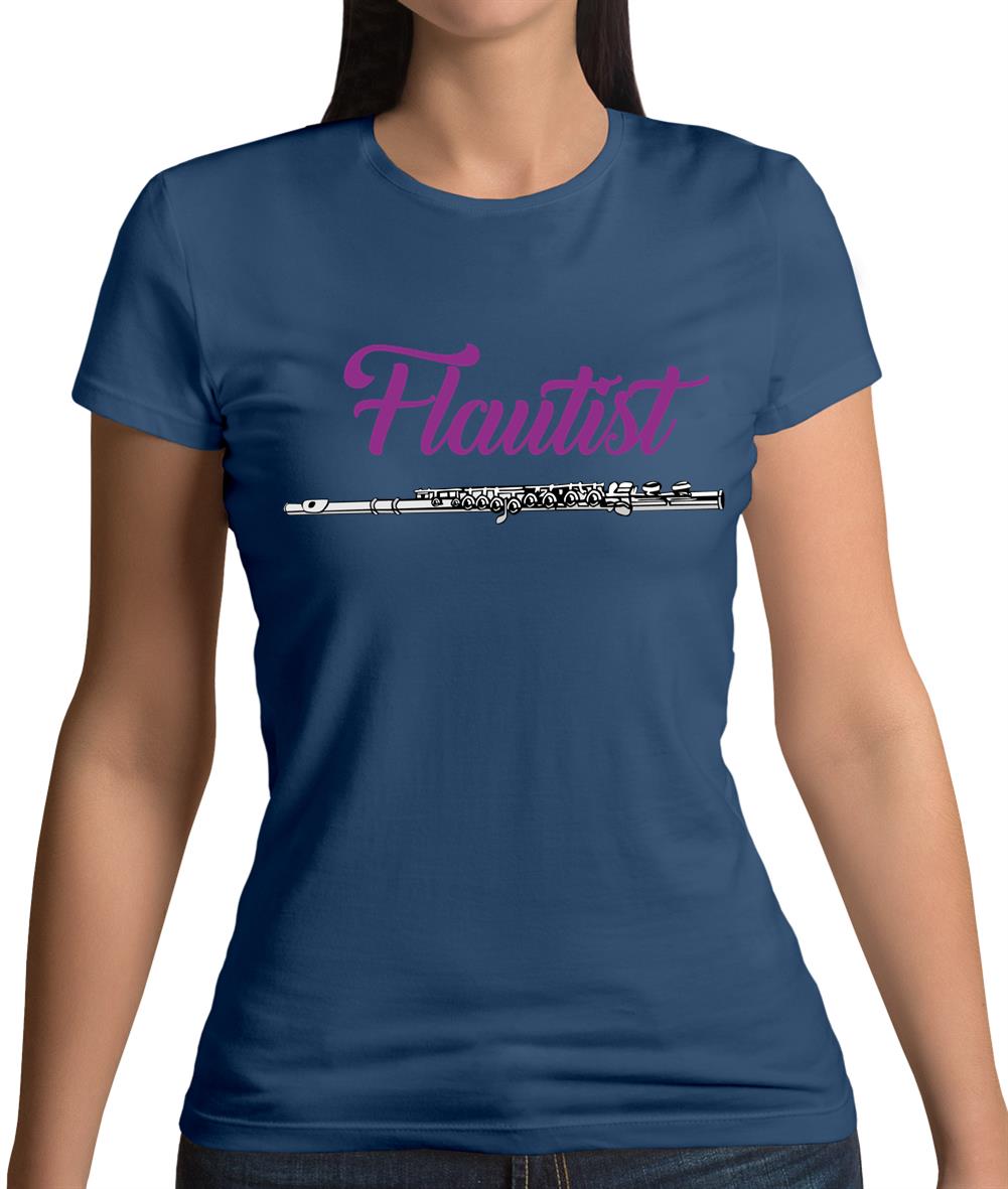 Flautist Womens T-Shirt Flautist Womens T-Shirt