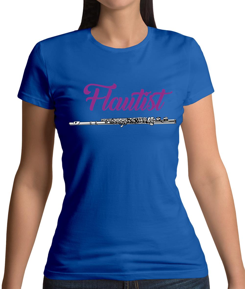 Flautist Womens T-Shirt Flautist Womens T-Shirt