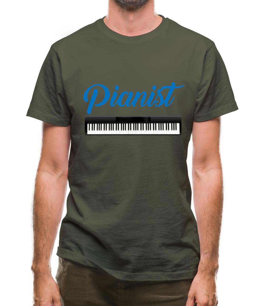 Pianist Mens T-Shirt Pianist Mens T-Shirt