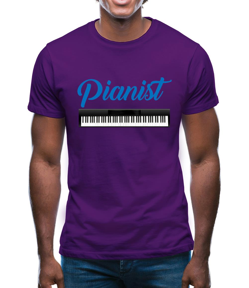 Pianist Mens T-Shirt Pianist Mens T-Shirt