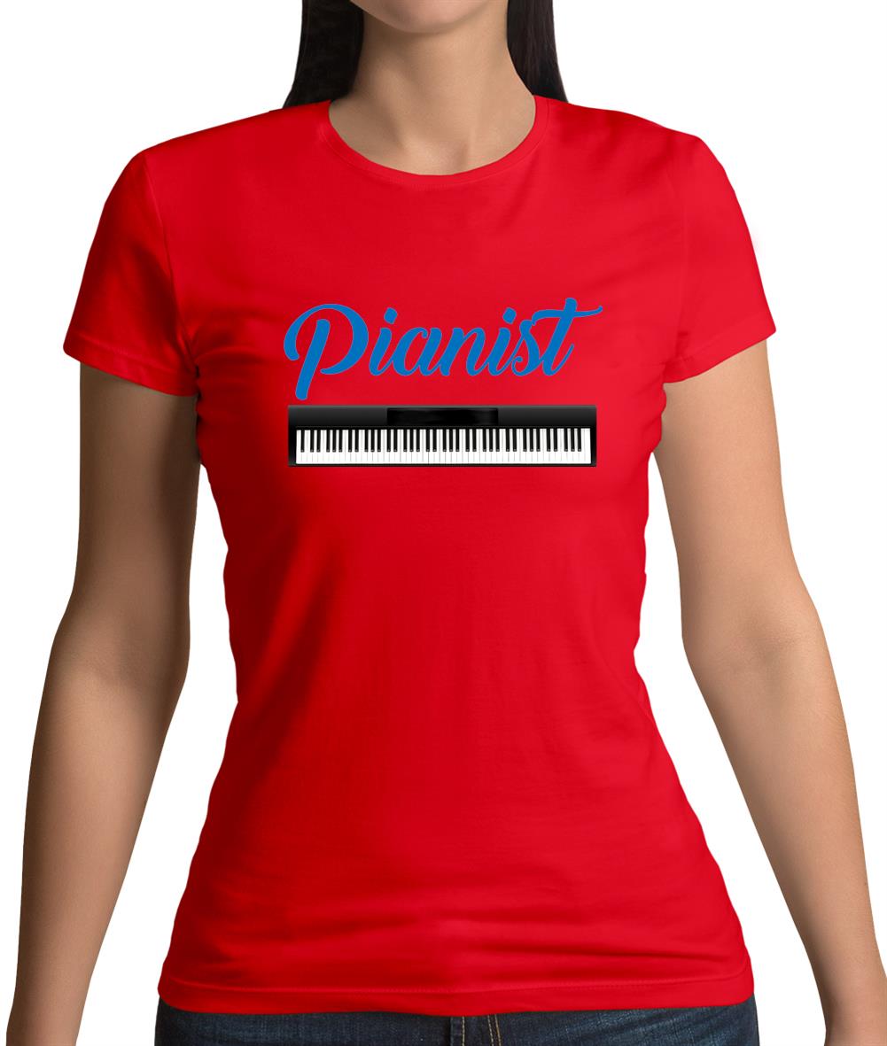 Pianist Womens T-Shirt Pianist Womens T-Shirt