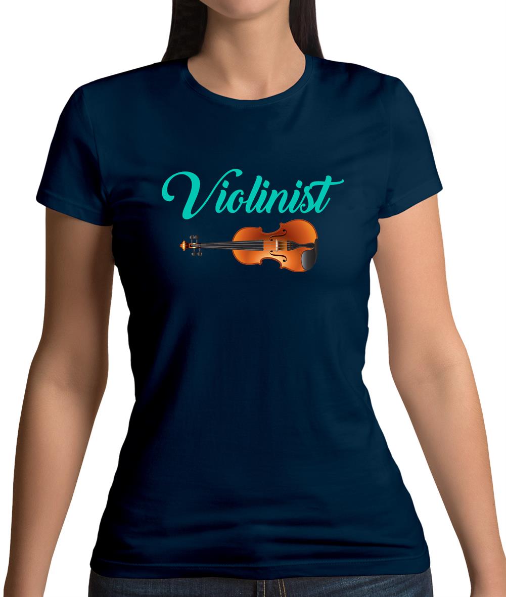 Violinist Womens T-Shirt Violinist Womens T-Shirt