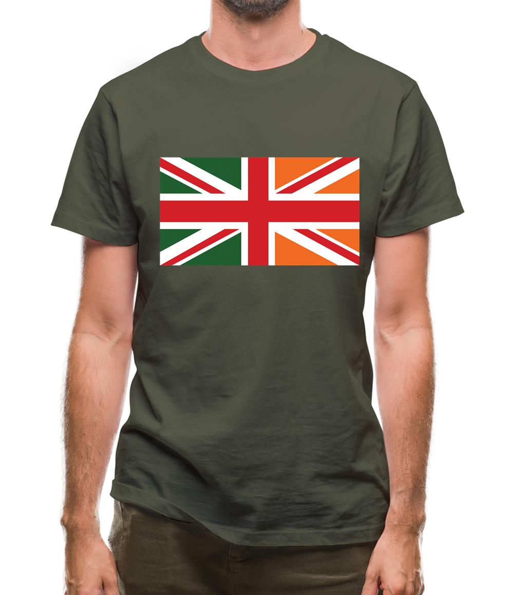 Irish Union Jack Flag Mens T-Shirt Irish Union Jack Flag Mens T-Shirt