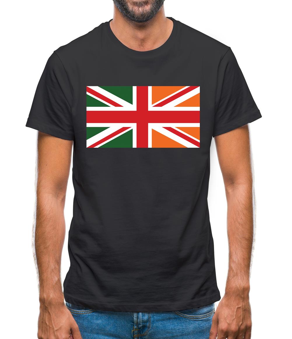 Irish Union Jack Flag Mens T-Shirt Irish Union Jack Flag Mens T-Shirt