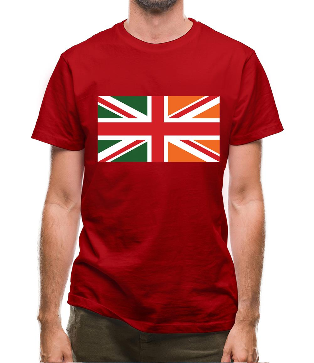 Irish Union Jack Flag Mens T-Shirt Irish Union Jack Flag Mens T-Shirt