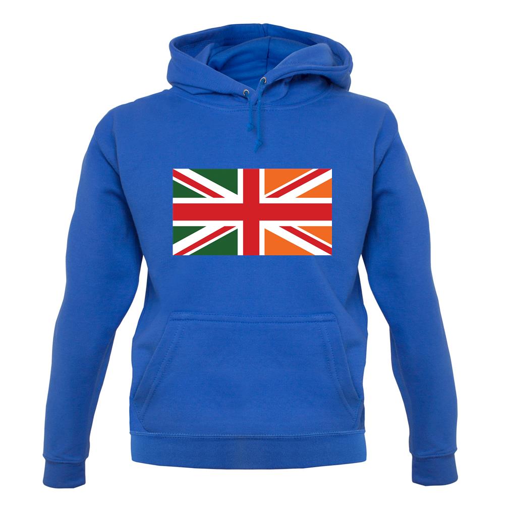 Irish Union Jack Flag unisex hoodie Irish Union Jack Flag unisex hoodie