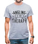 Angling Is My Therapy Mens T-Shirt Angling Is My Therapy Mens T-Shirt