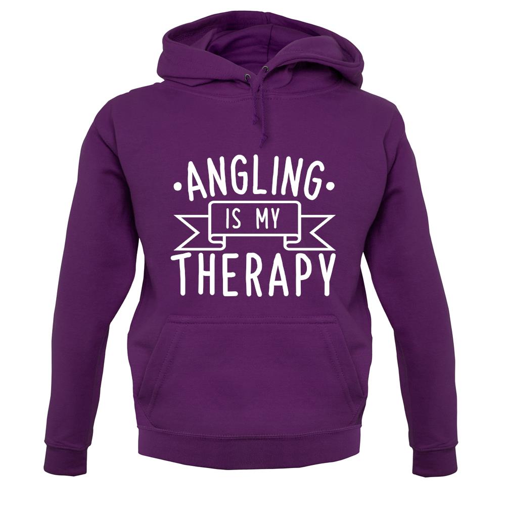 Angling Is My Therapy unisex hoodie Angling Is My Therapy unisex hoodie
