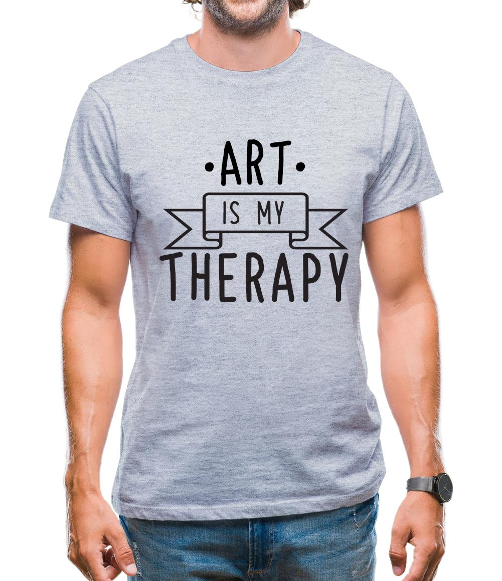 Art Is My Therapy Mens T-Shirt Art Is My Therapy Mens T-Shirt