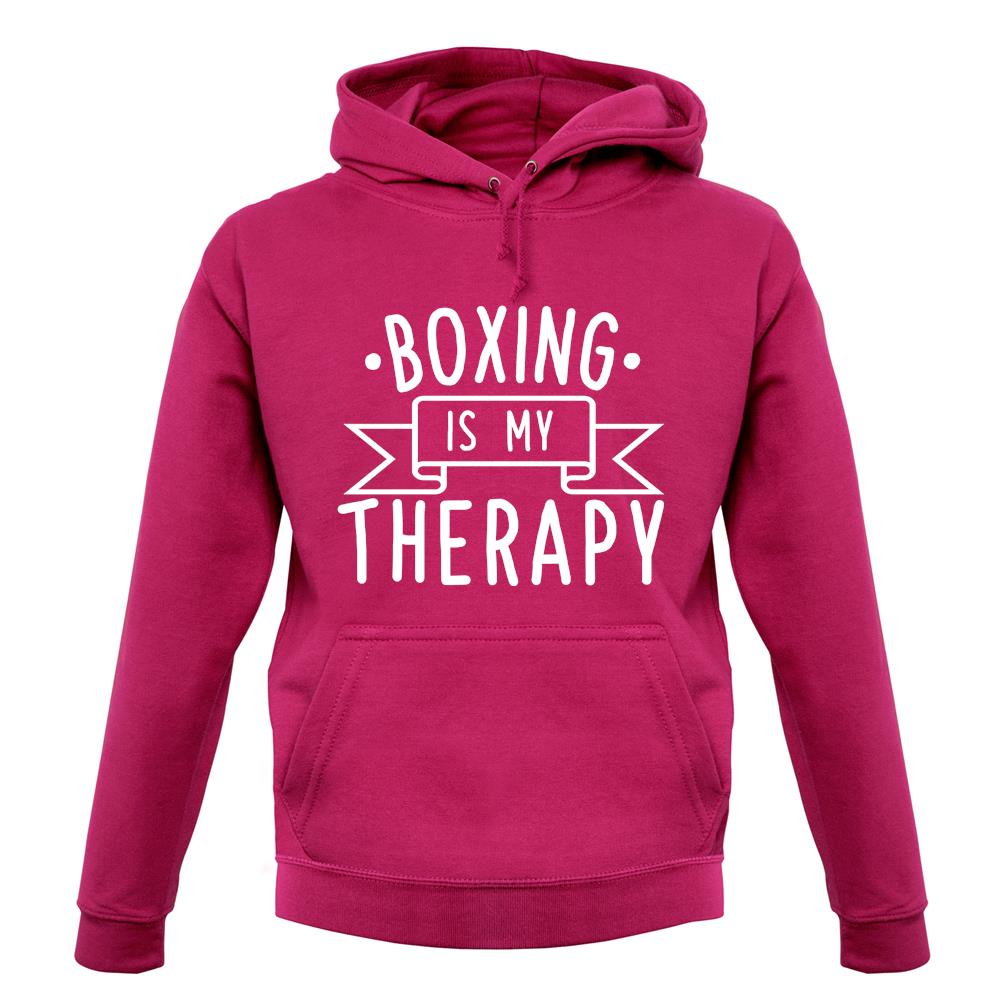 Boxing Is My Therapy unisex hoodie Boxing Is My Therapy unisex hoodie