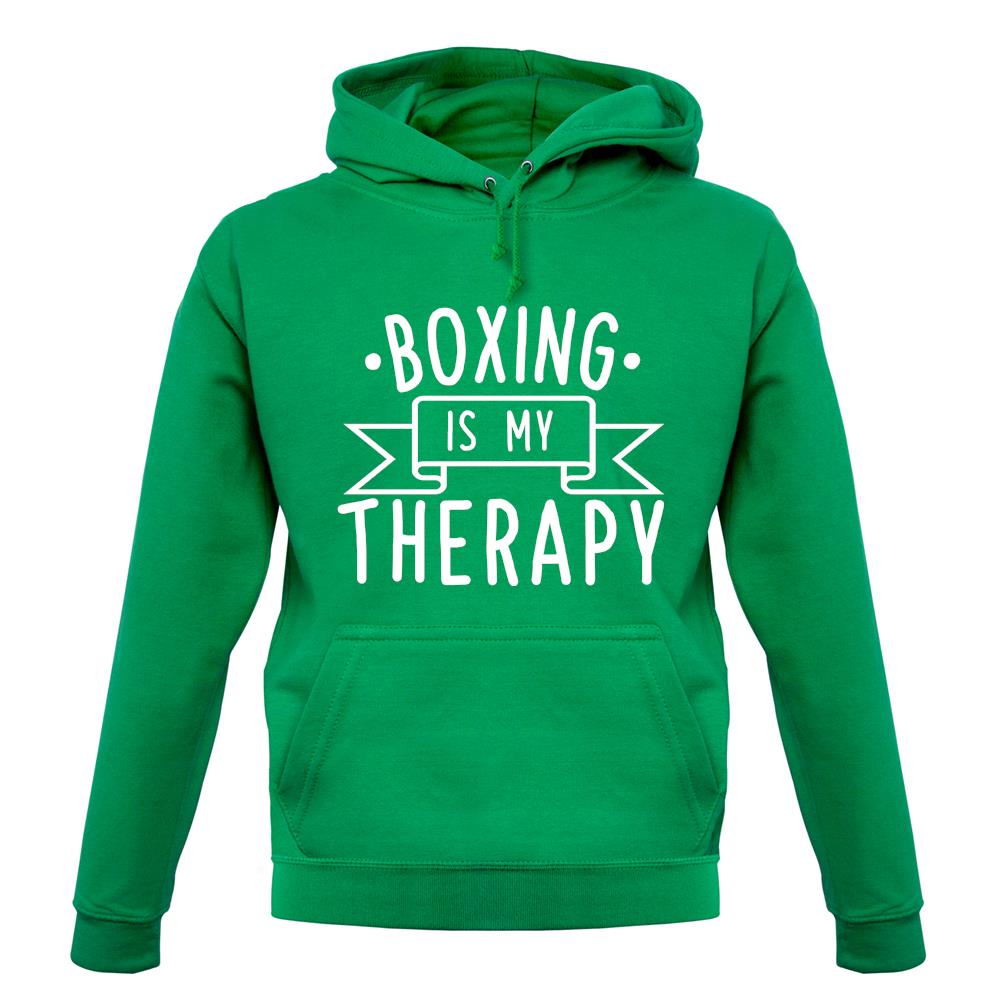 Boxing Is My Therapy unisex hoodie Boxing Is My Therapy unisex hoodie