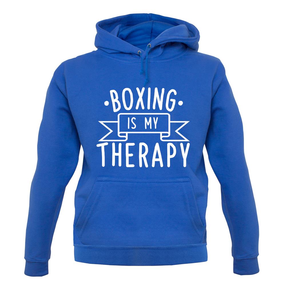 Boxing Is My Therapy unisex hoodie Boxing Is My Therapy unisex hoodie
